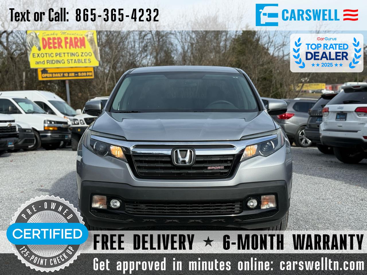 2019 Honda Ridgeline Sport AWD