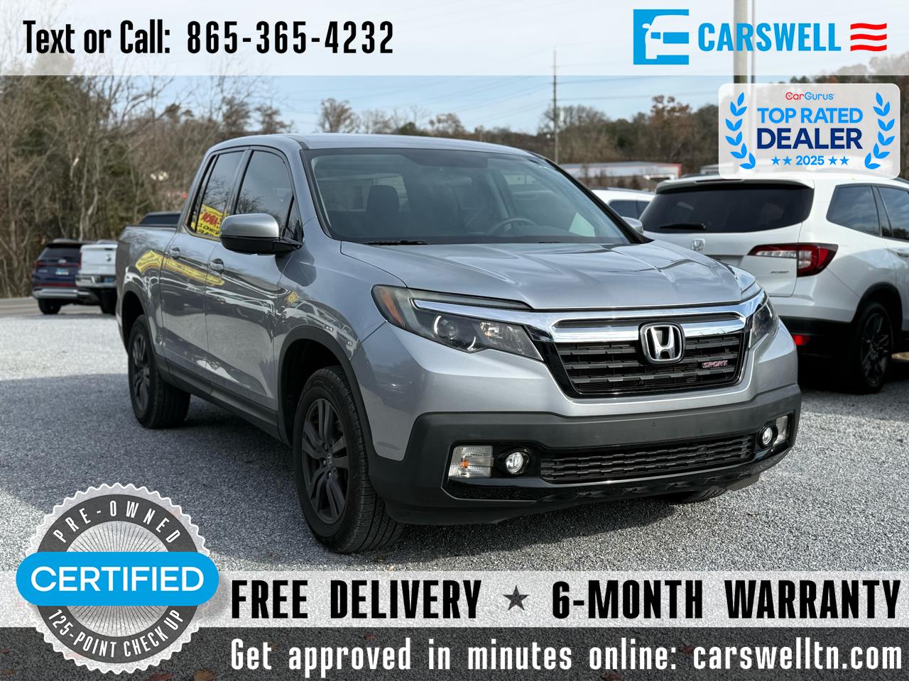 2019 Honda Ridgeline Sport AWD