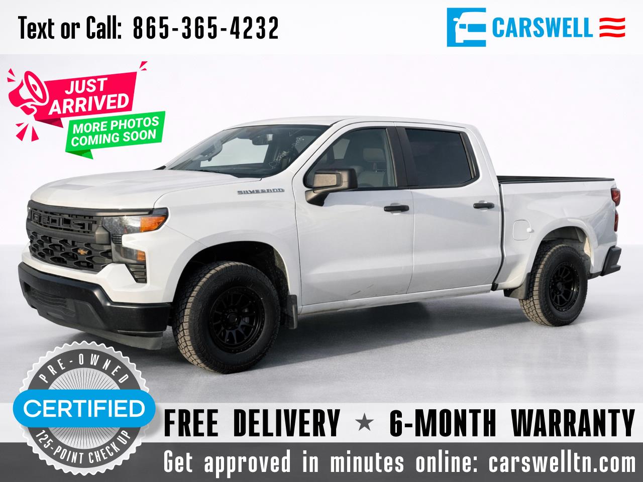 2022 Chevrolet Silverado 1500 2WD Crew Cab 147" Work Truck