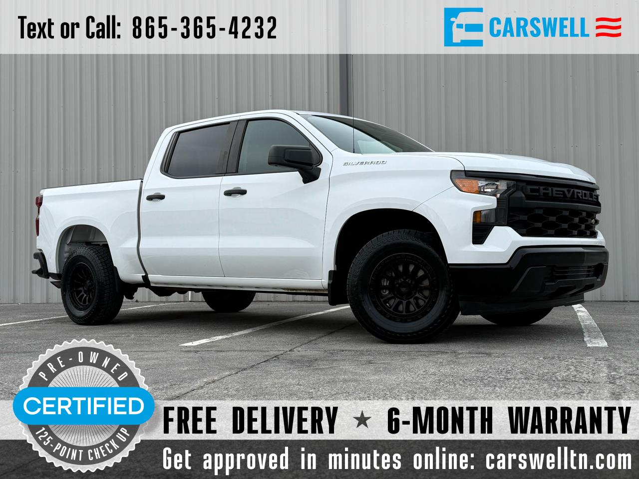 2022 Chevrolet Silverado 1500 2WD Crew Cab 147" Work Truck