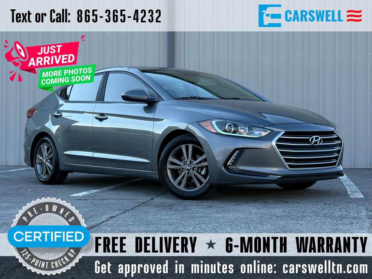 2018 Hyundai Elantra Value Edition