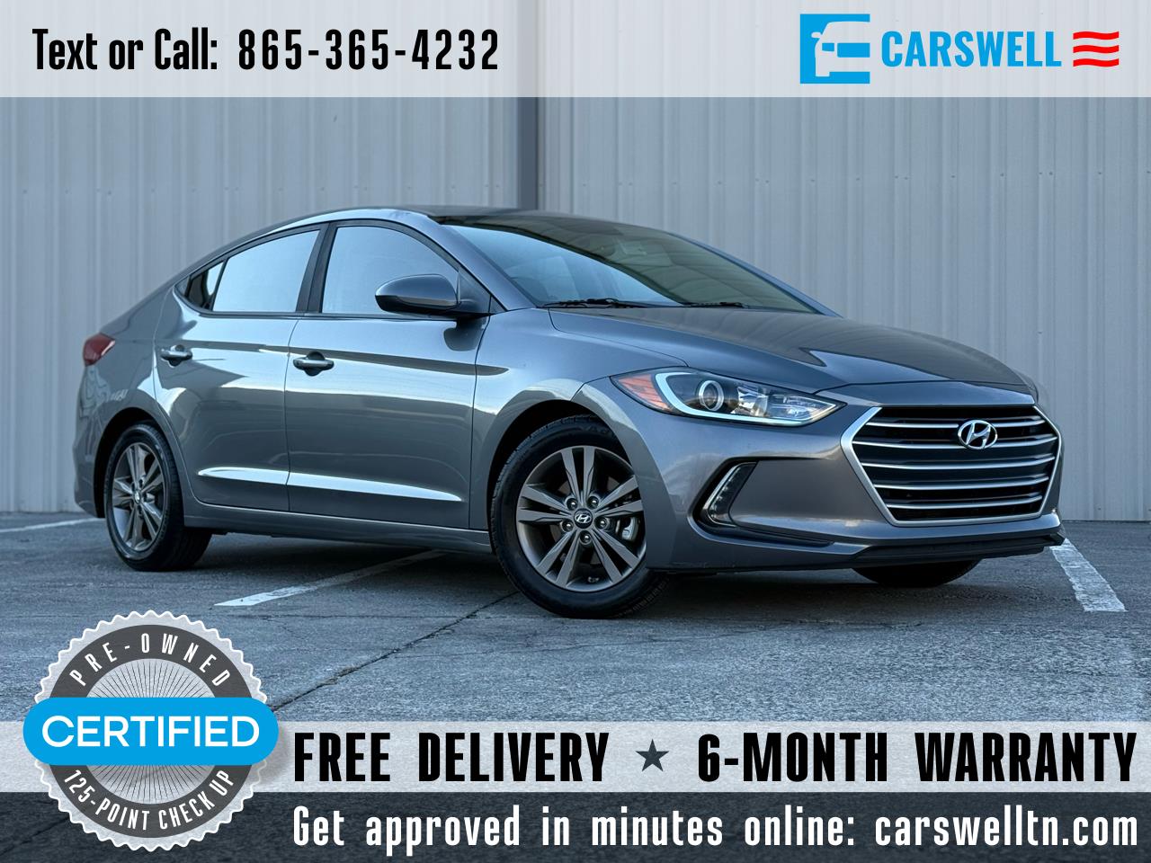 2018 Hyundai Elantra Value Edition