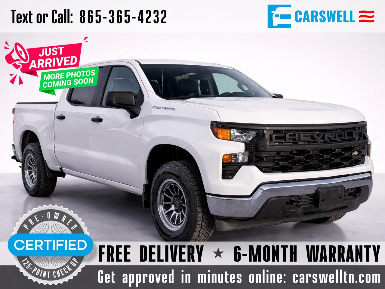 2023 Chevrolet Silverado 1500 4WD Crew Cab 147" Work Truck