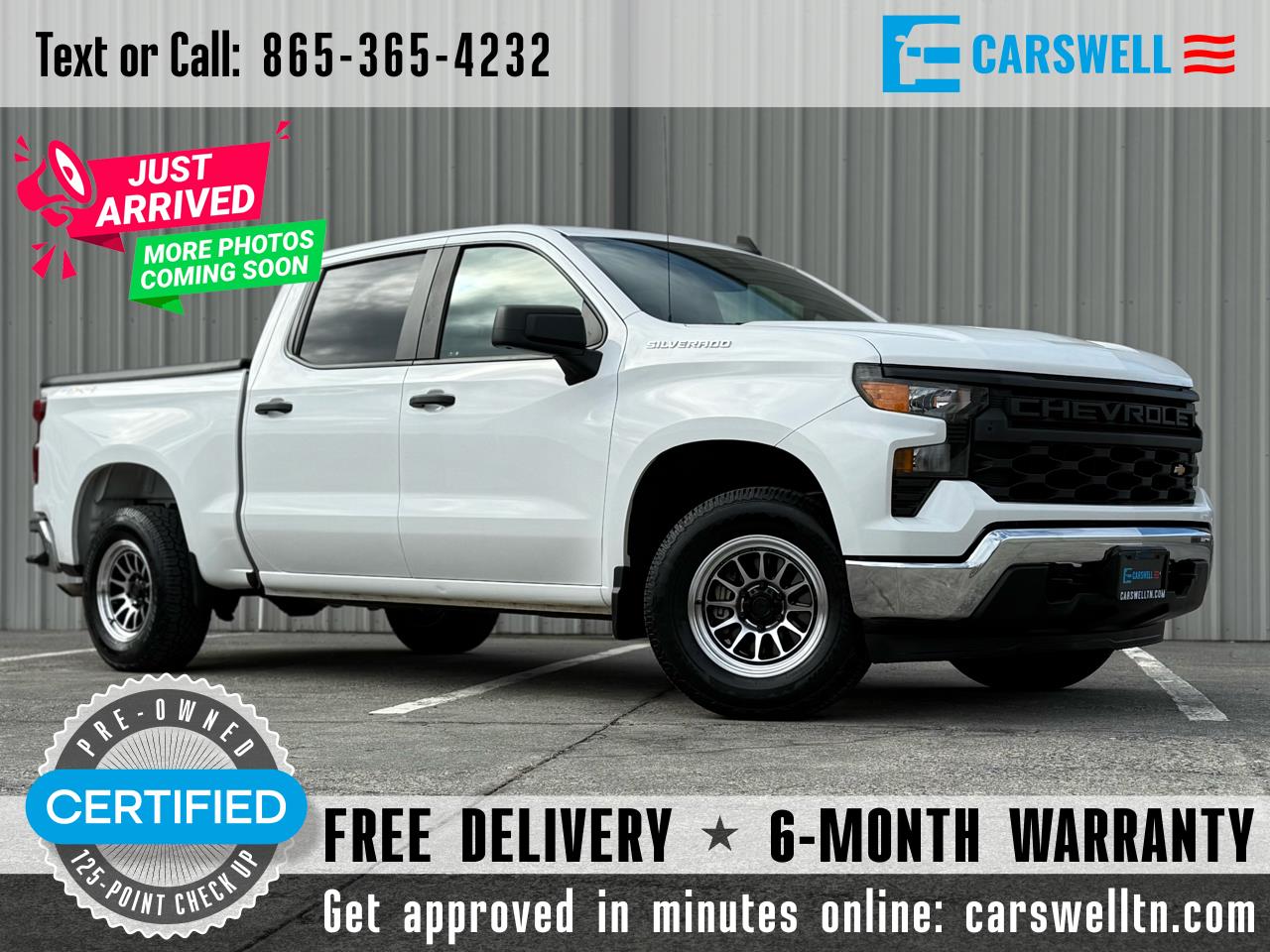 2023 Chevrolet Silverado 1500 4WD Crew Cab 147" Work Truck