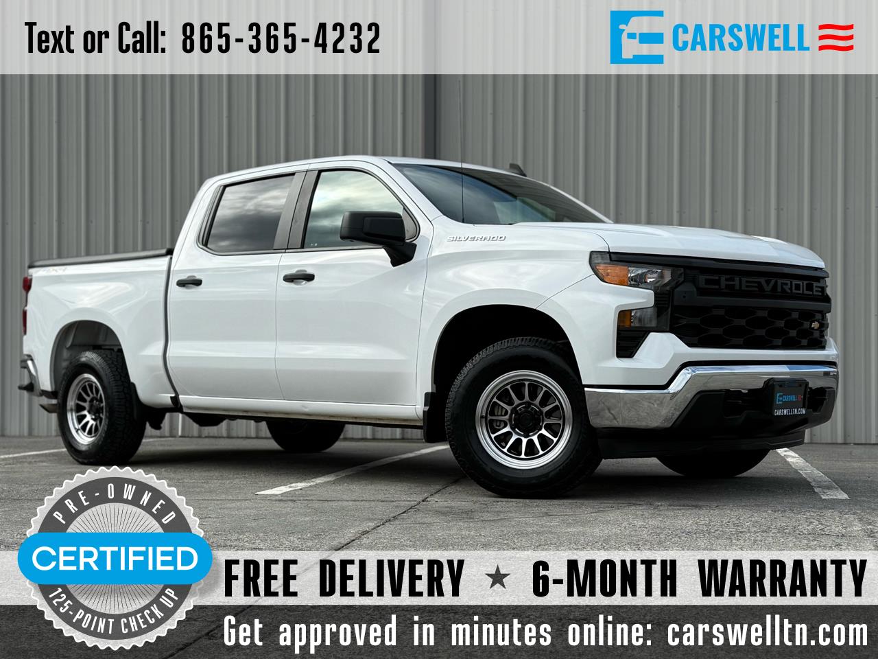 2023 Chevrolet Silverado 1500 4WD Crew Cab 147" Work Truck