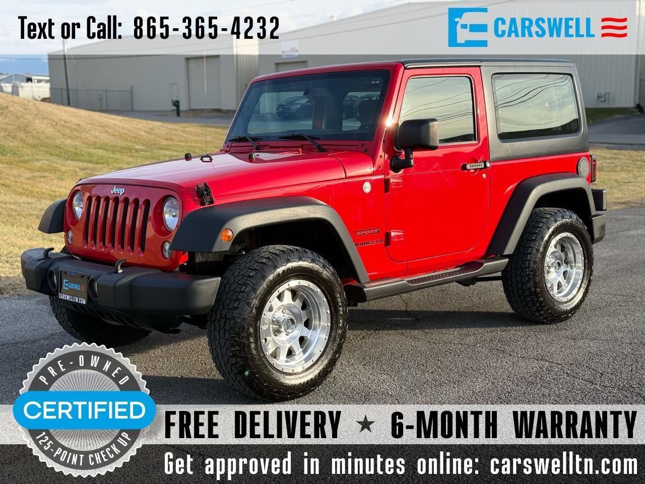 2015 Jeep Wrangler Sport