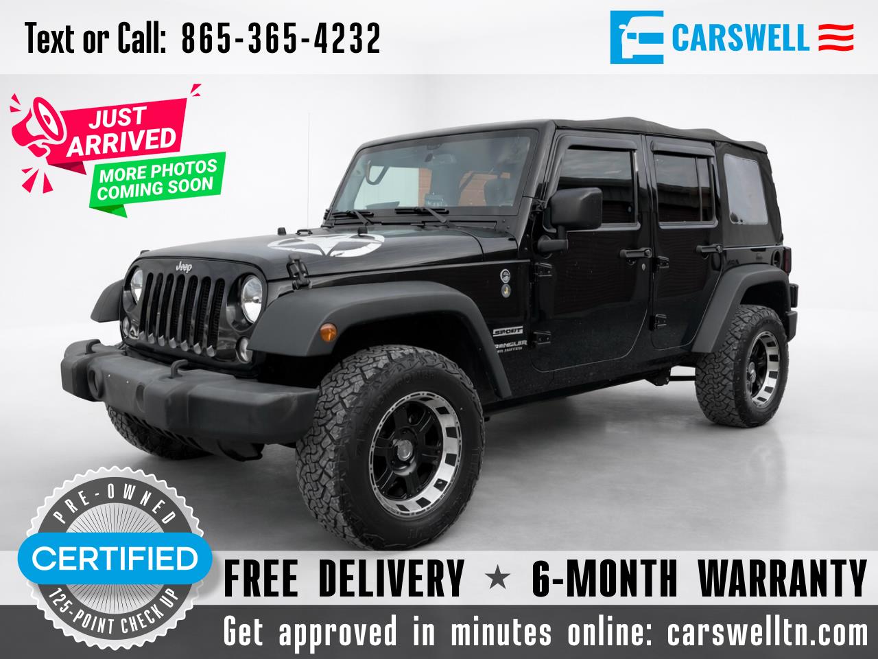 2016 Jeep Wrangler Unlimited Unlimited Sport