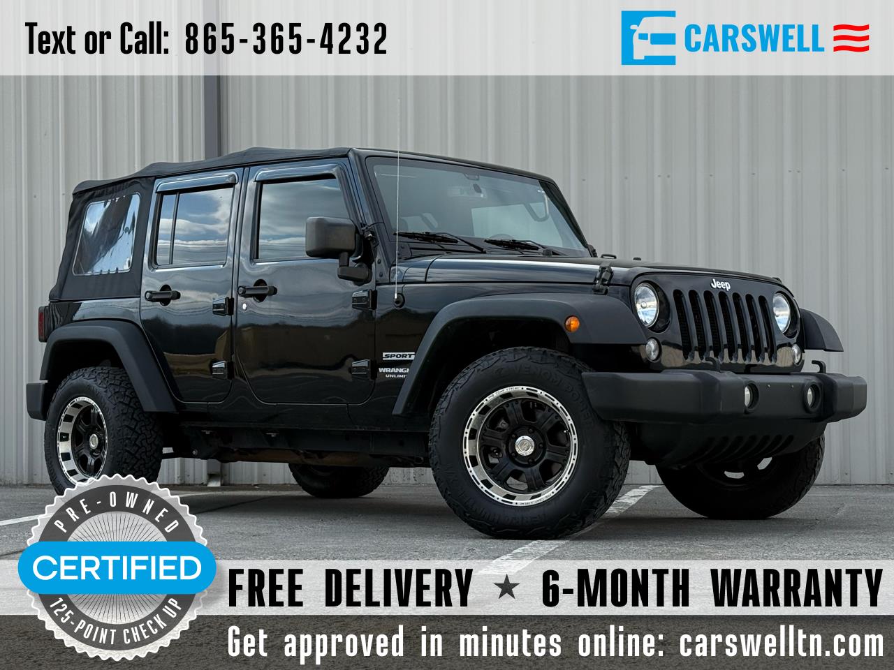 2016 Jeep Wrangler Unlimited Unlimited Sport