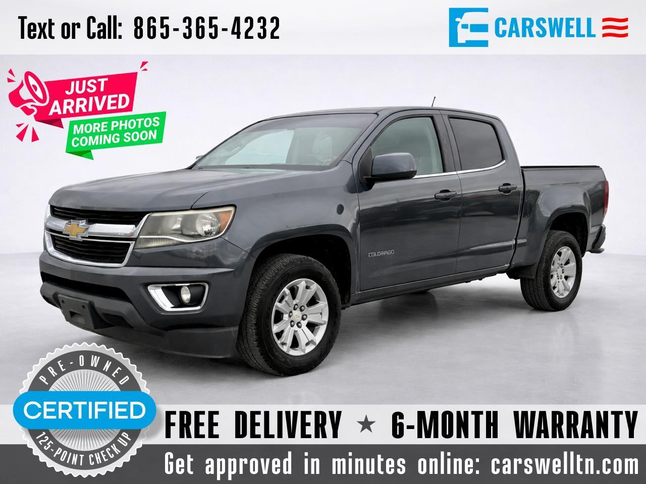 2016 Chevrolet Colorado 2WD Crew Cab 140.5" LT
