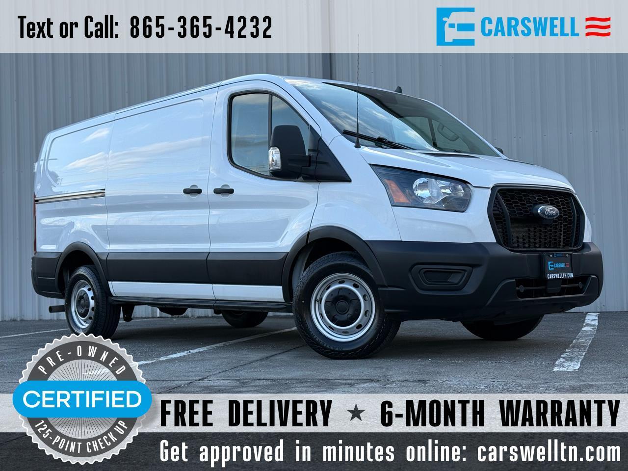 2021 Ford Transit Cargo Van T-150 130" Low Rf 8670 GVWR RWD