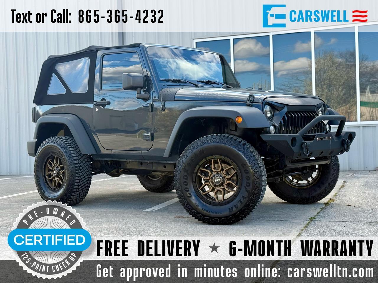 2017 Jeep Wrangler Willys Wheeler
