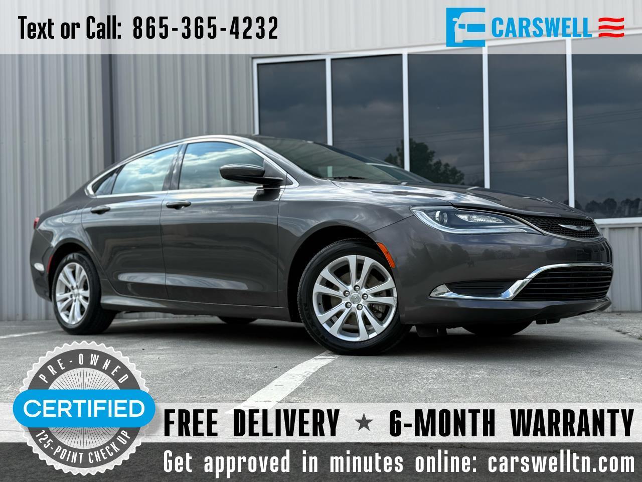 2015 Chrysler 200 Limited Sedan FWD