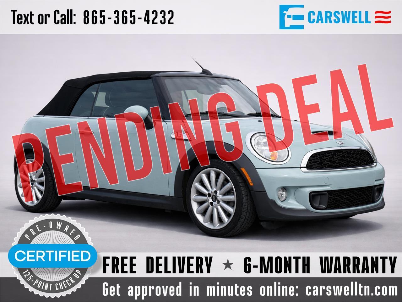 2012 MINI Cooper S Convertible