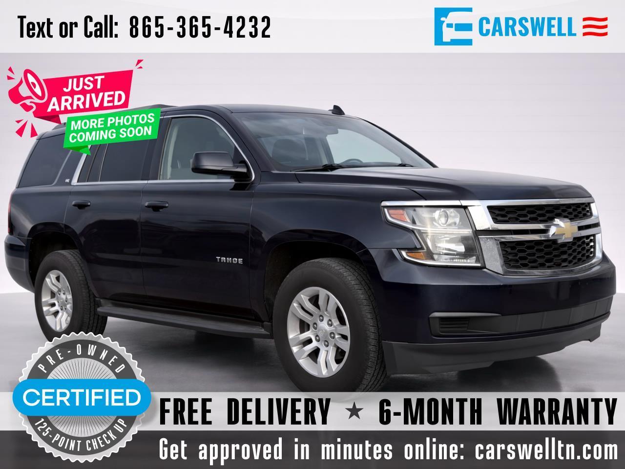 2019 Chevrolet Tahoe 4WD 4dr LT