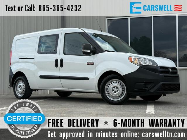 White 2018 RAM ProMaster City Passenger Wagon Van Front-Wheel Drive 9-Speed Automatic