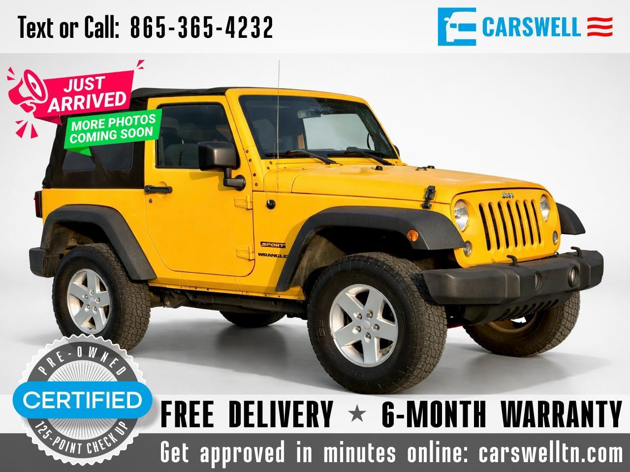 2015 Jeep Wrangler Sport
