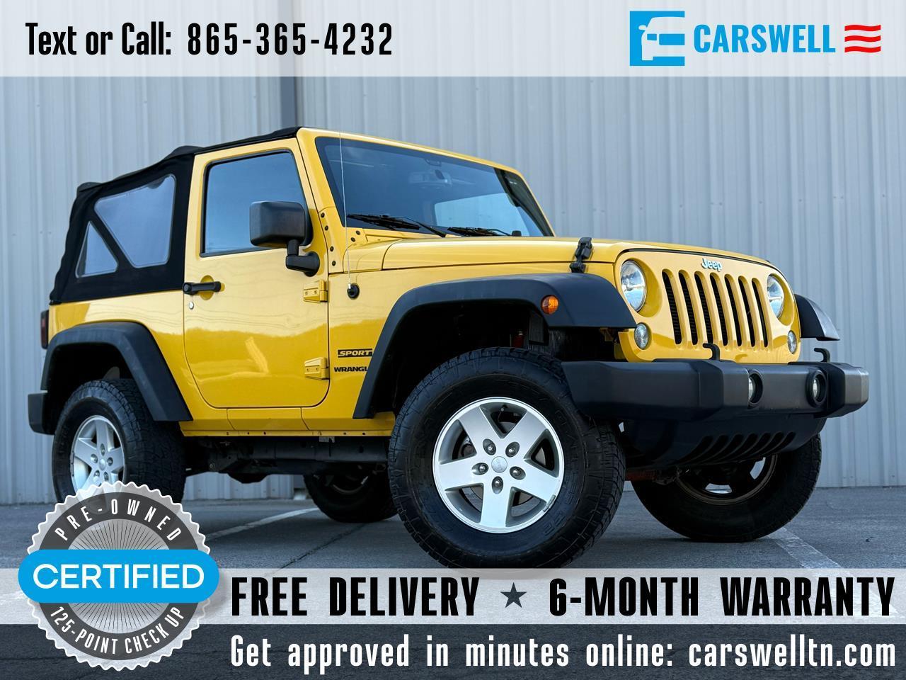 2015 Jeep Wrangler Sport