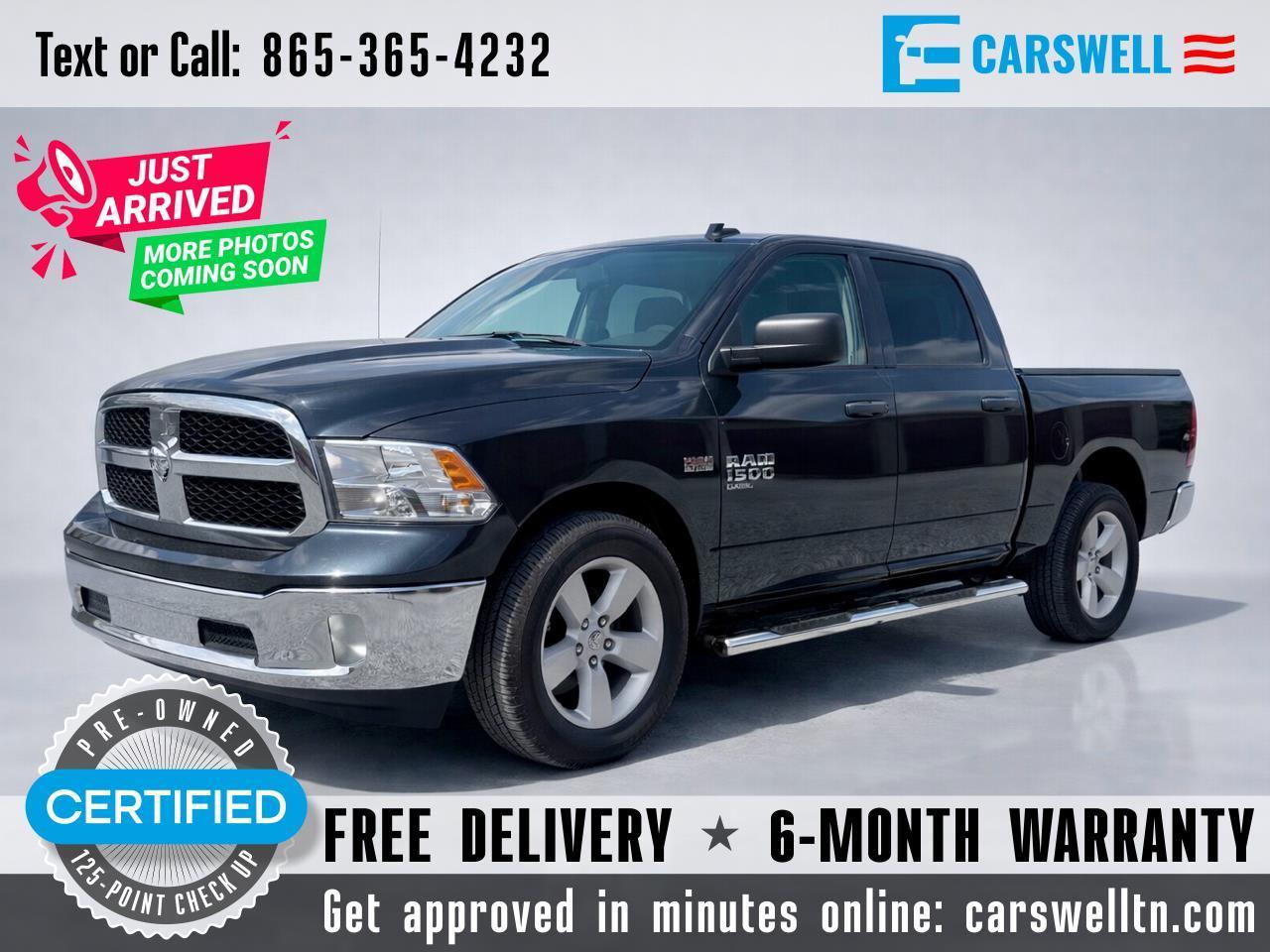 2021 RAM 1500 Classic Tradesman 4x4 Crew Cab 5'7" Box