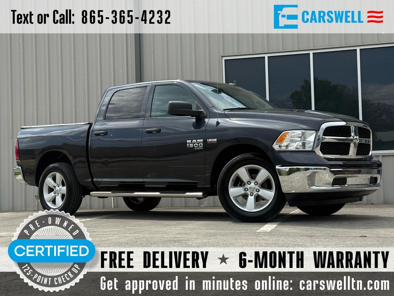 2021 RAM 1500 Classic Tradesman 4x4 Crew Cab 5'7" Box