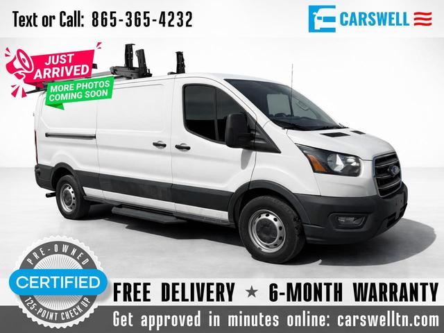 White 2020 Ford Transit Cargo 350 Low Roof RWD Van Rear-Wheel Drive