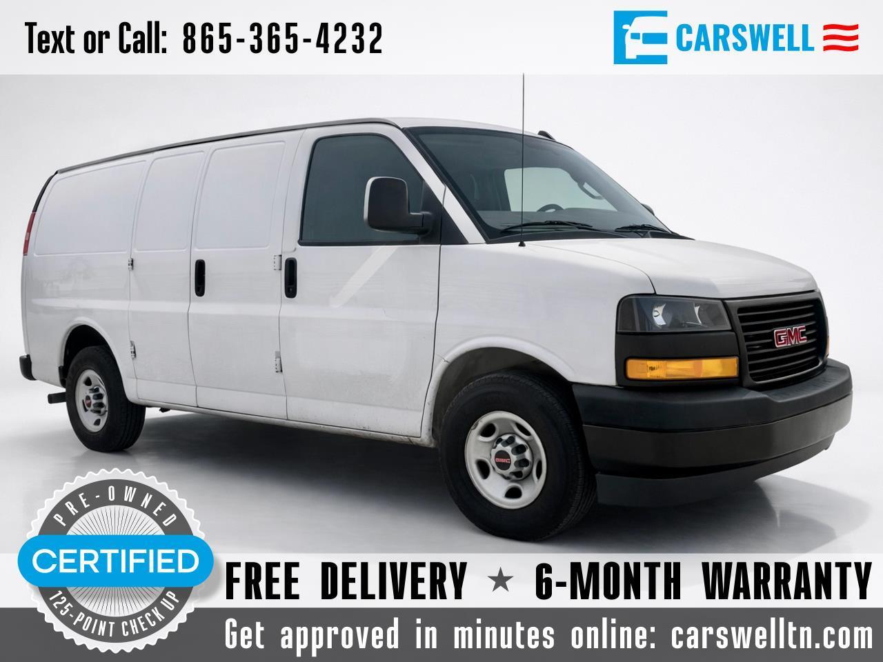2021 GMC Savana Cargo Van RWD 2500 135"