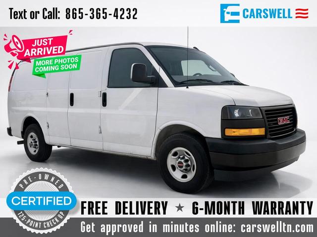 White 2021 GMC Savana Cargo 2500 RWD Van Rear-Wheel Drive 6-Speed Automatic Overdrive