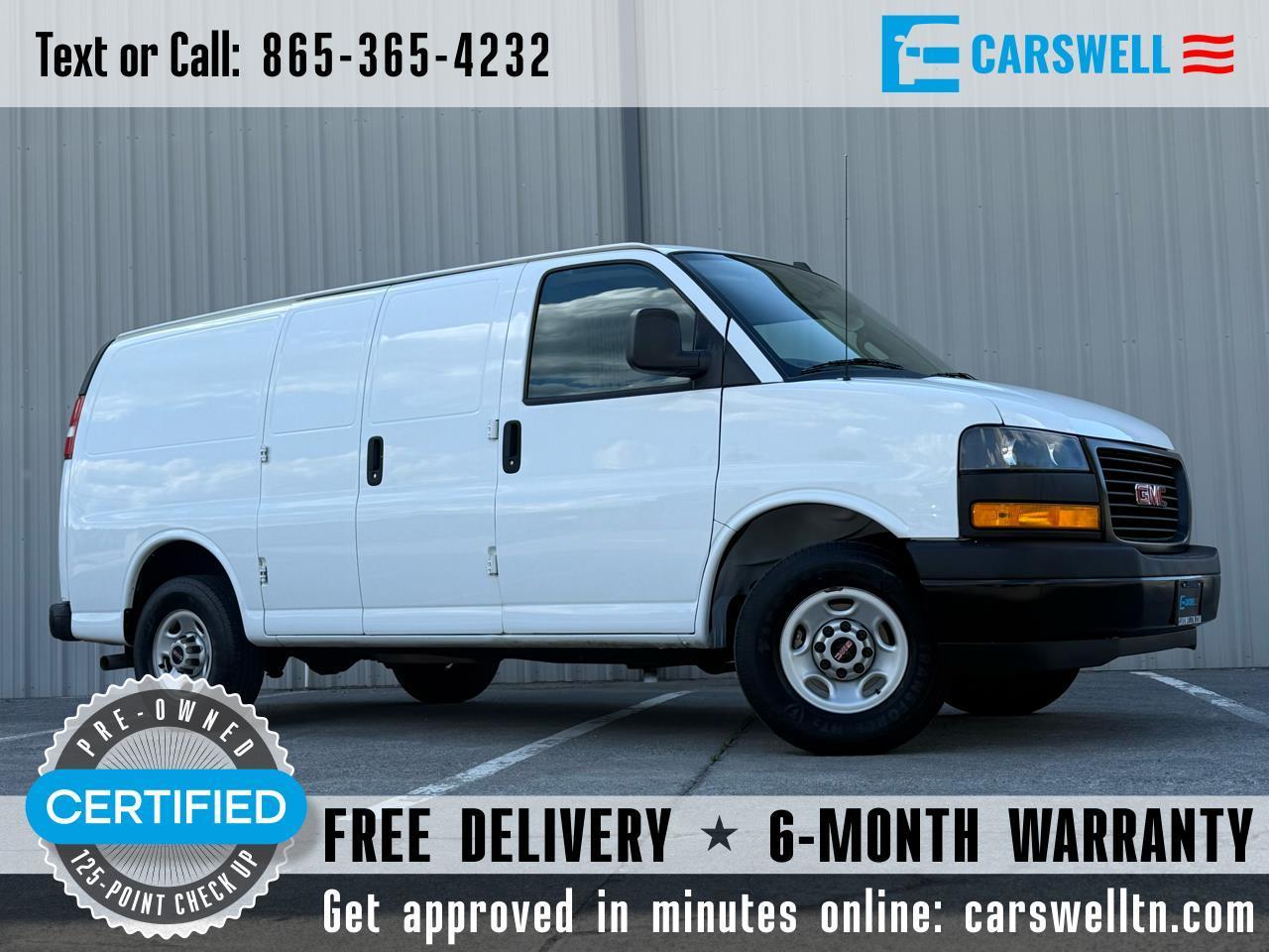 2021 GMC Savana Cargo Van RWD 2500 135"