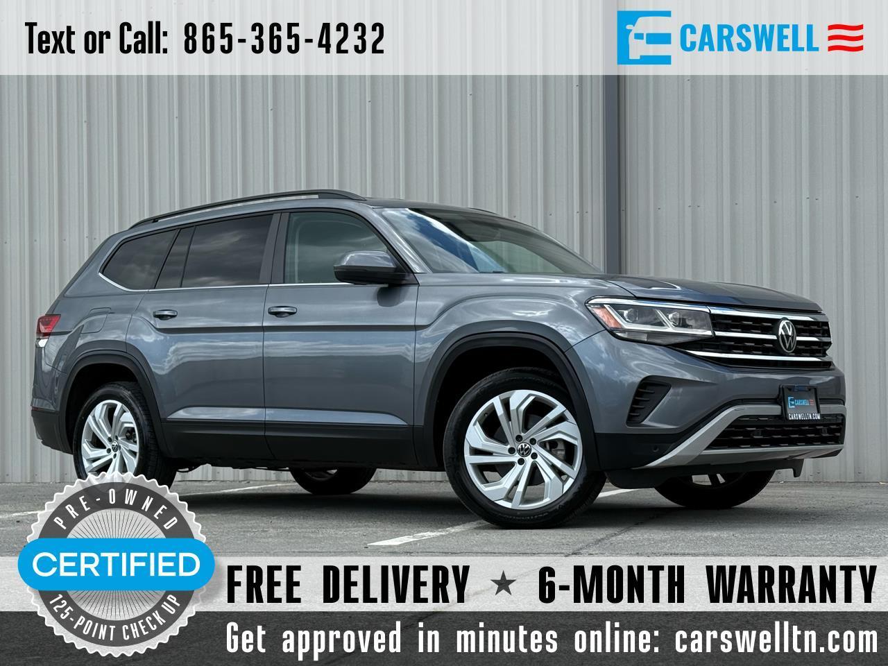 2021 Volkswagen Atlas 3.6L V6 SE w/Technology 4MOTION