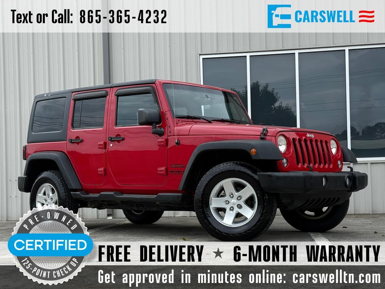 2014 Jeep Wrangler Unlimited Unlimited Sport