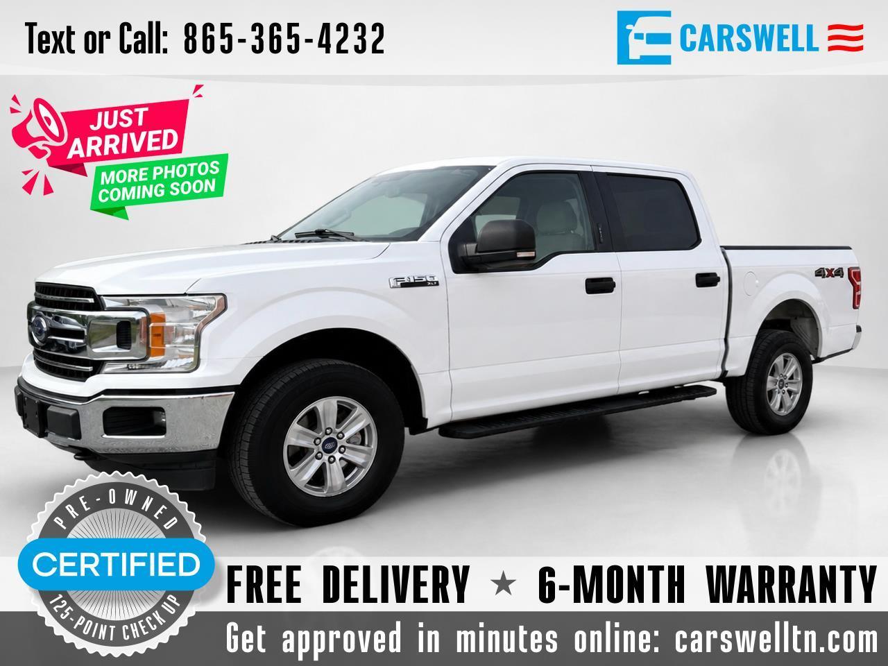 2018 Ford F-150 XLT 4WD SuperCrew 5.5' Box