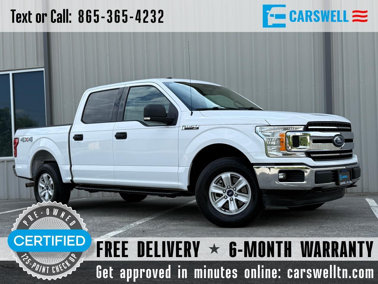 2018 Ford F-150 XLT 4WD SuperCrew 5.5' Box