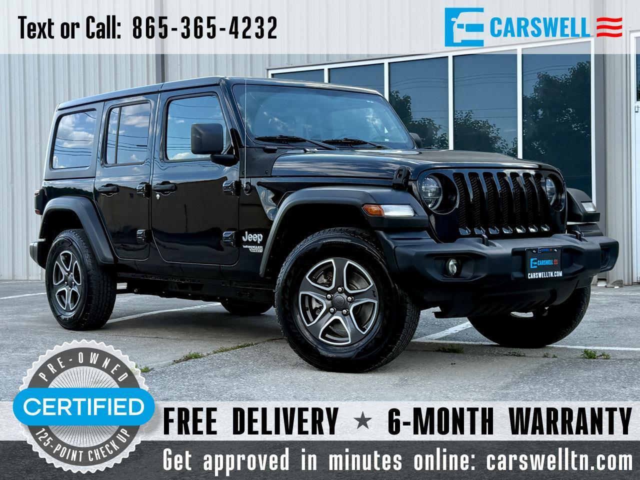 2021 Jeep Wrangler Unlimited Sport S