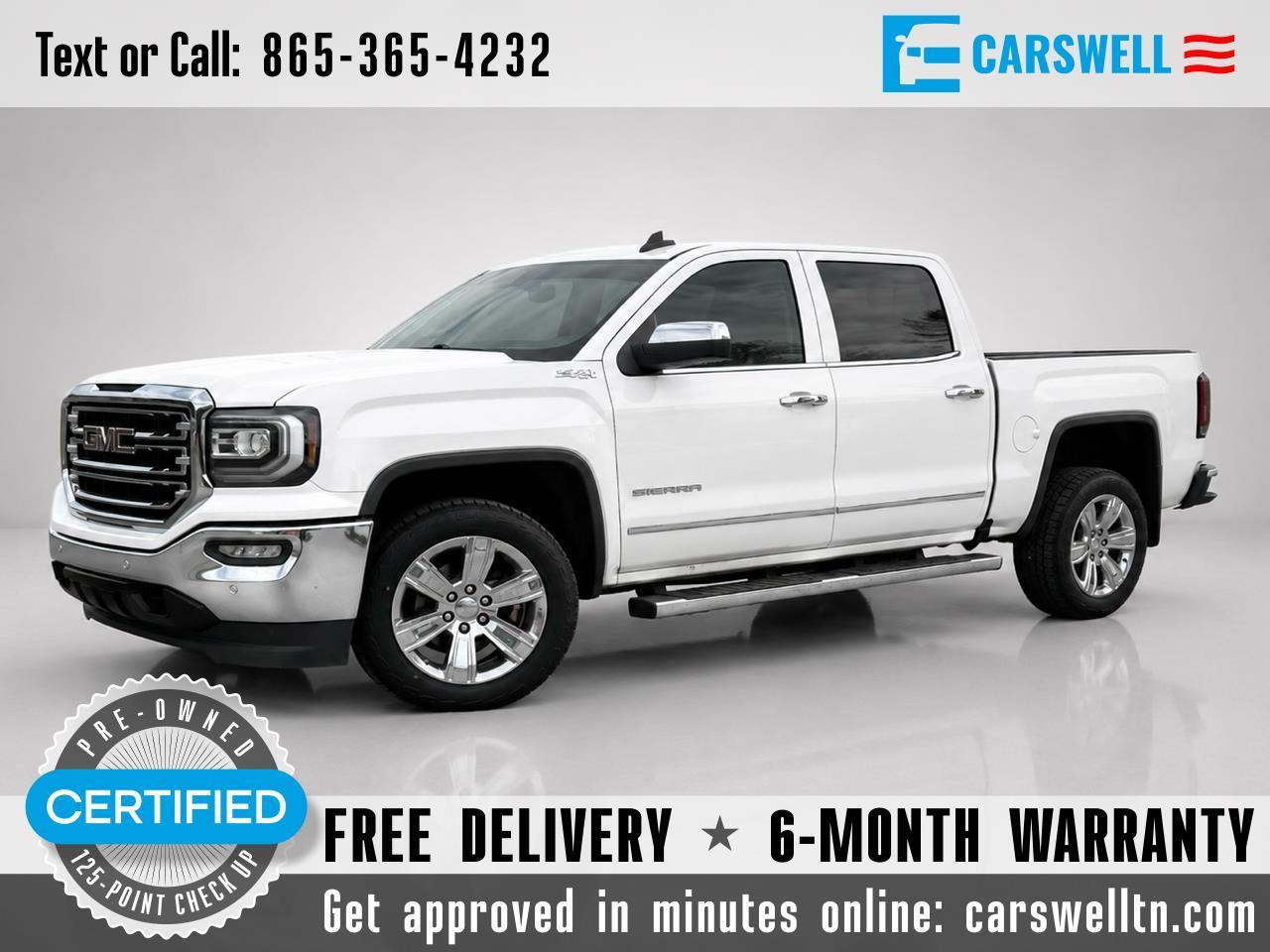 2018 GMC Sierra 1500 4WD Crew Cab 143.5" SLT
