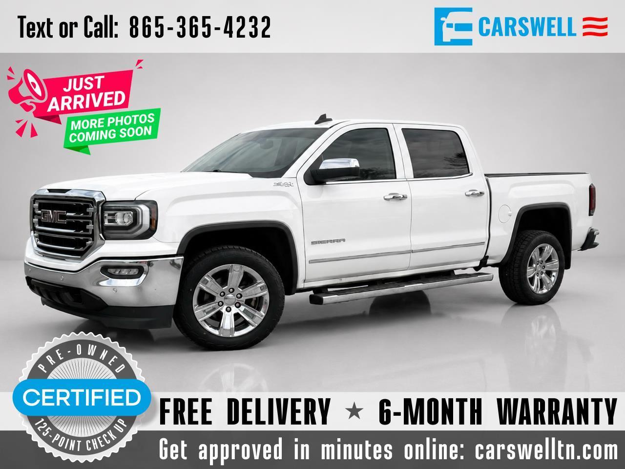 2018 GMC Sierra 1500 4WD Crew Cab 143.5" SLT