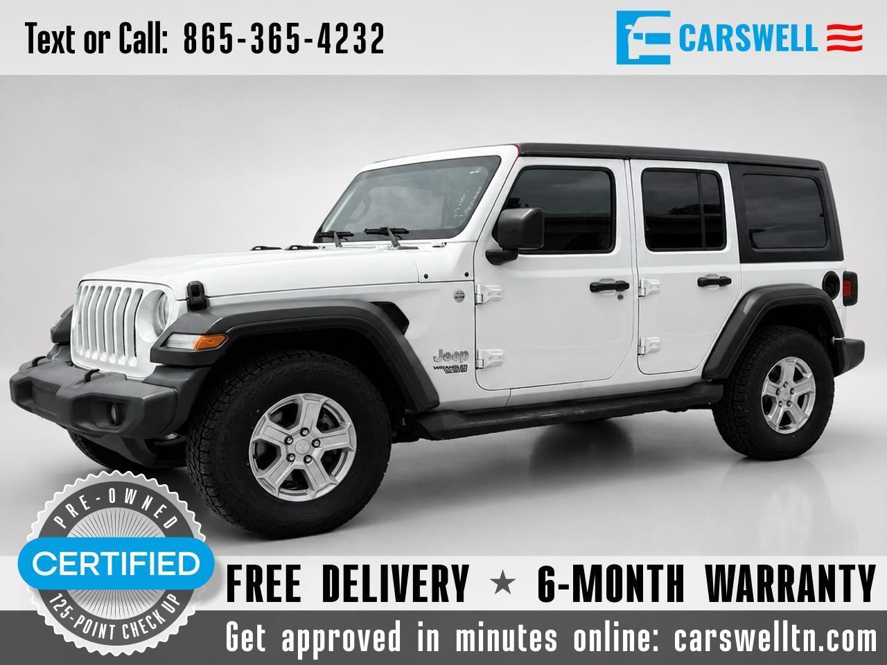 2018 Jeep Wrangler Unlimited Unlimited Sport S