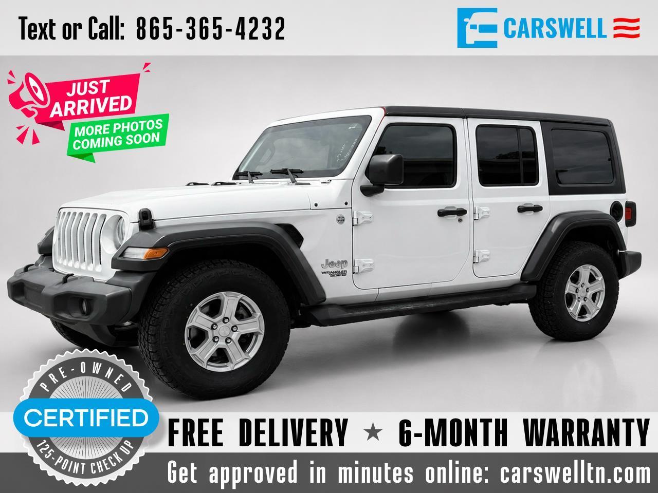 2018 Jeep Wrangler Unlimited Unlimited Sport S