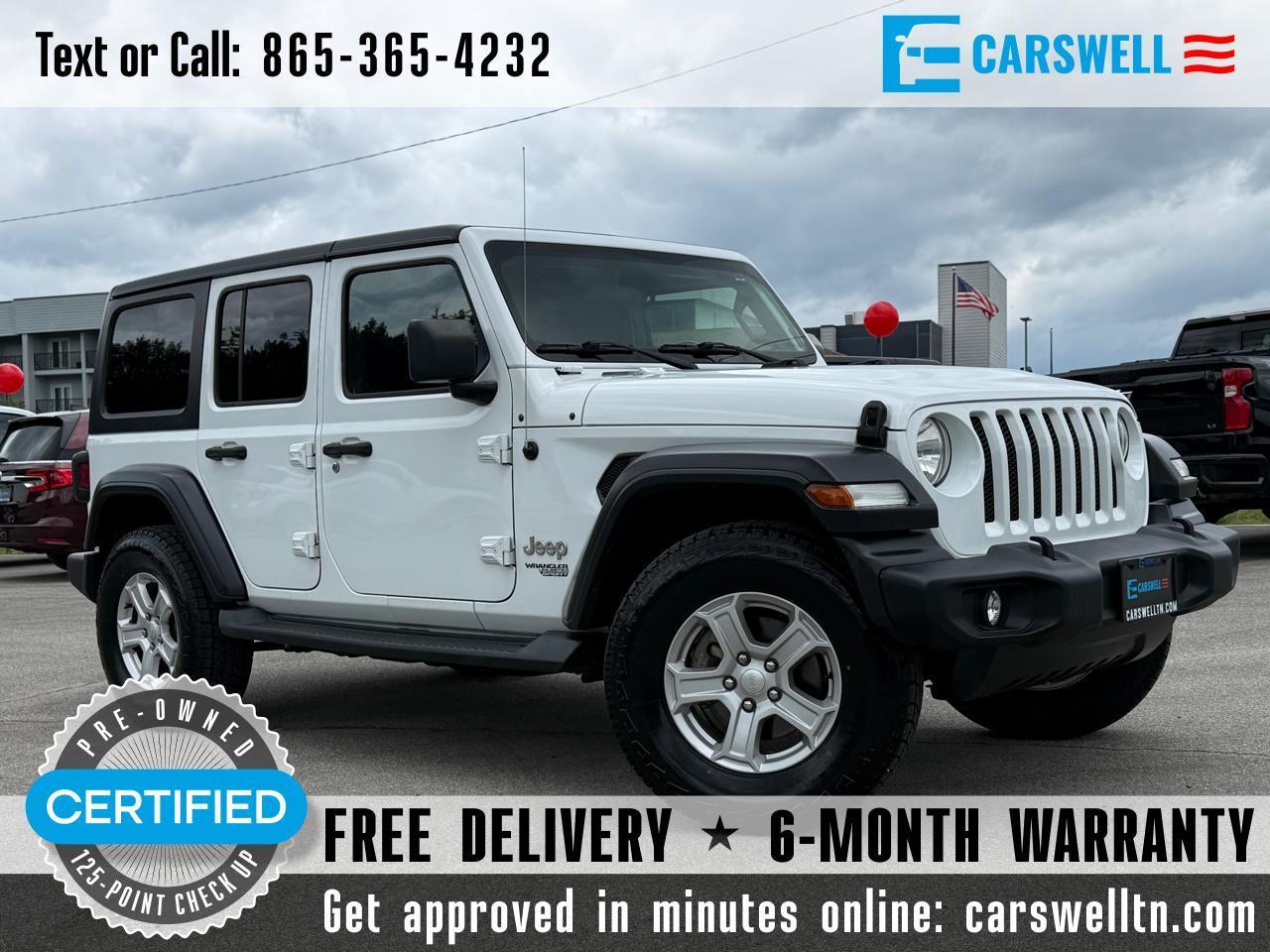 2018 Jeep Wrangler Unlimited Unlimited Sport S