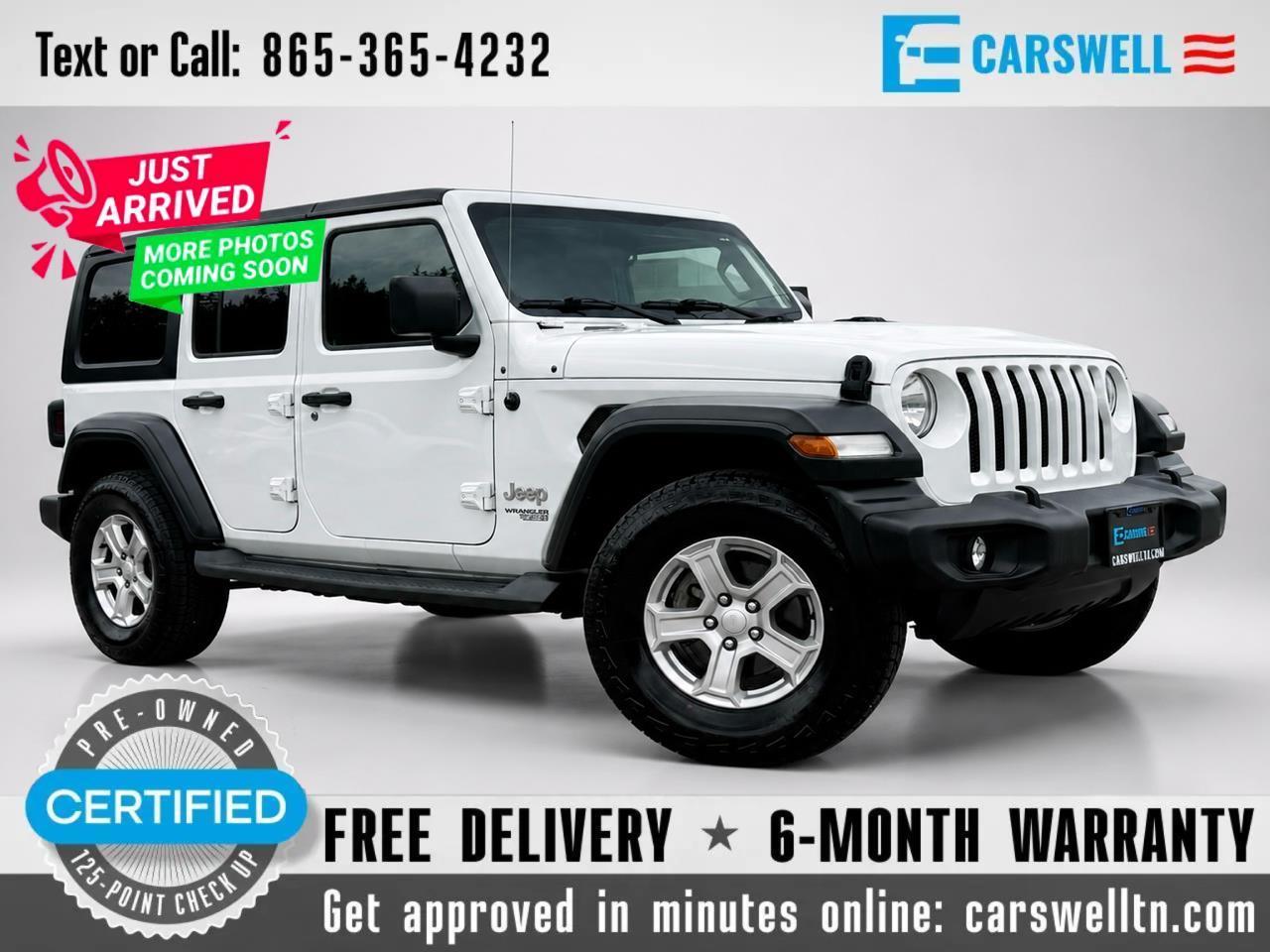2018 Jeep Wrangler Unlimited Unlimited Sport S
