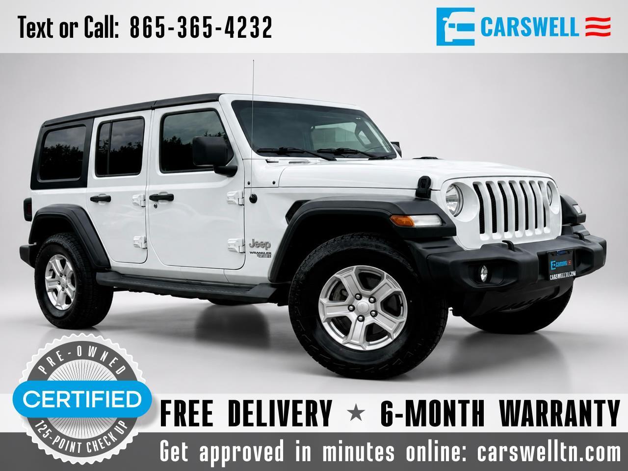2018 Jeep Wrangler Unlimited Unlimited Sport S