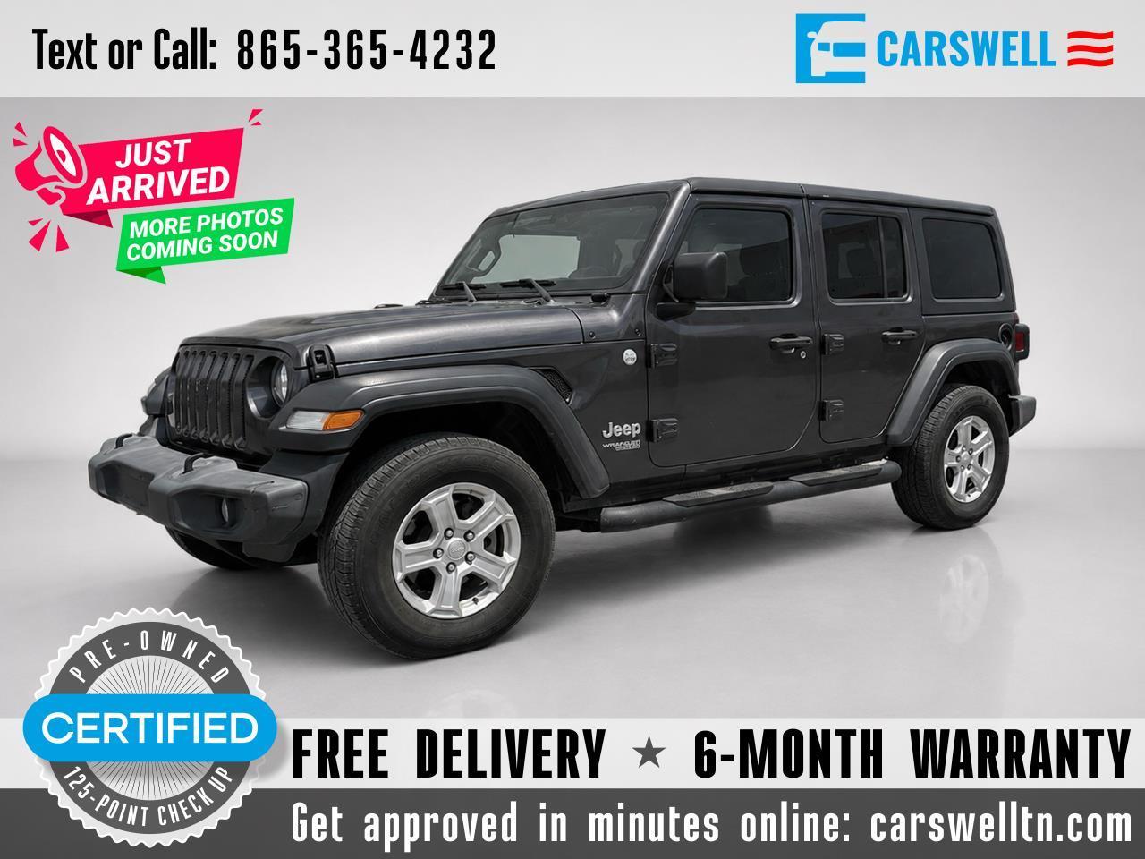 2019 Jeep Wrangler Unlimited Unlimited Sport S