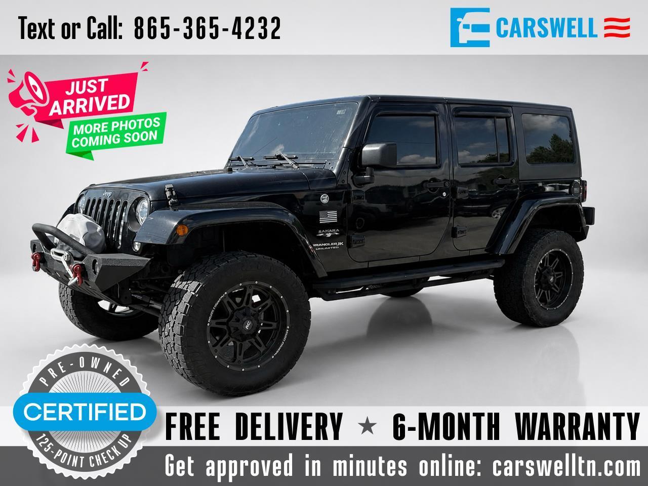 2018 Jeep Wrangler JK Unlimited Unlimited Sahara
