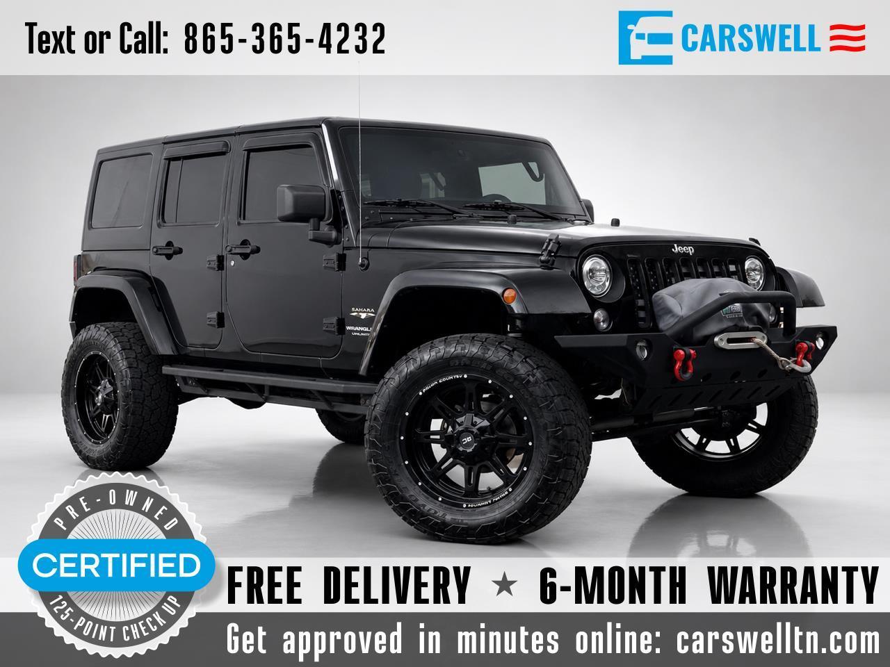 2018 Jeep Wrangler JK Unlimited Unlimited Sahara