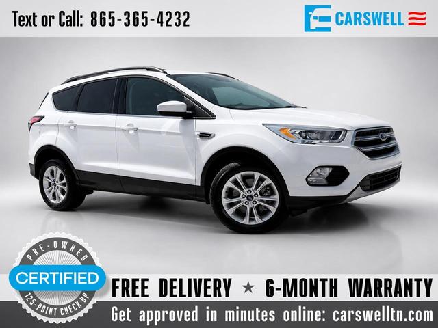 White 2017 Ford Escape SUV / Crossover All-Wheel Drive 6-Speed Automatic