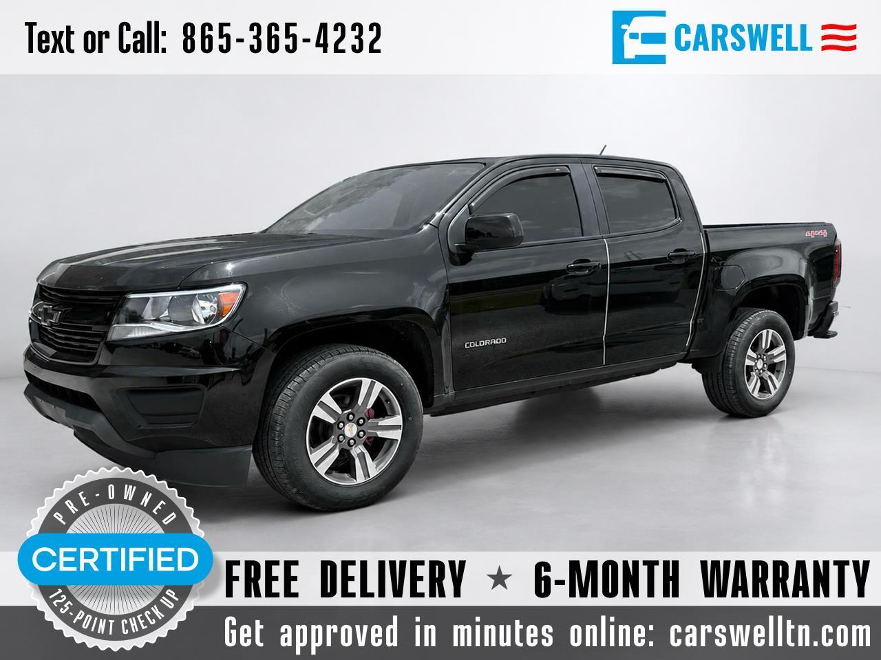 2018 Chevrolet Colorado 4WD Crew Cab 128.3" Work Truck