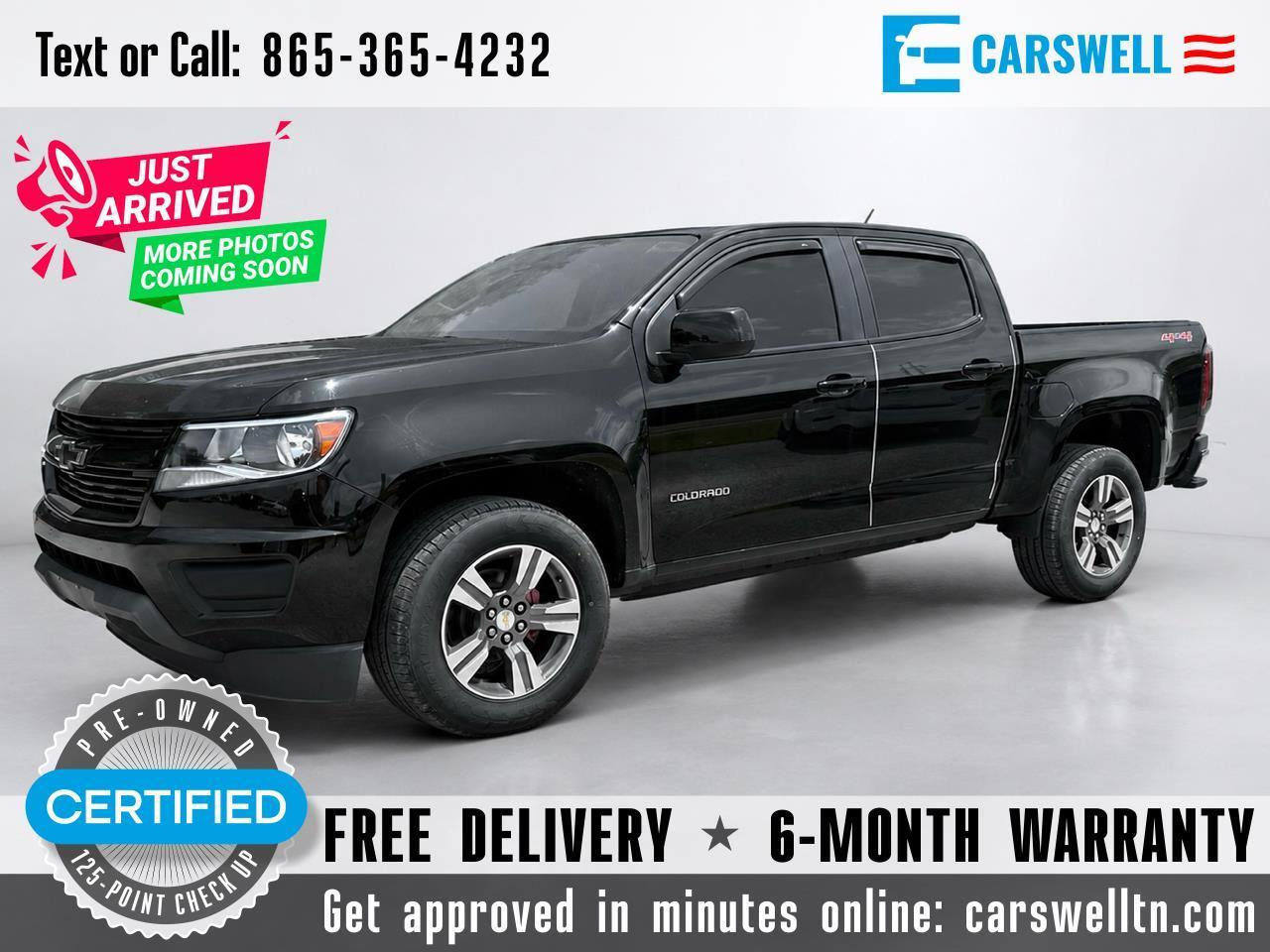 2018 Chevrolet Colorado 4WD Crew Cab 128.3" Work Truck
