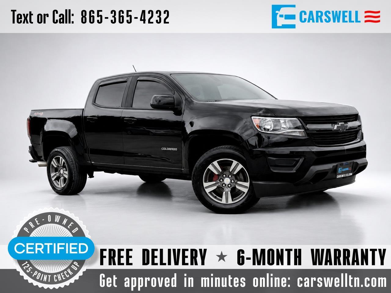 2018 Chevrolet Colorado 4WD Crew Cab 128.3" Work Truck