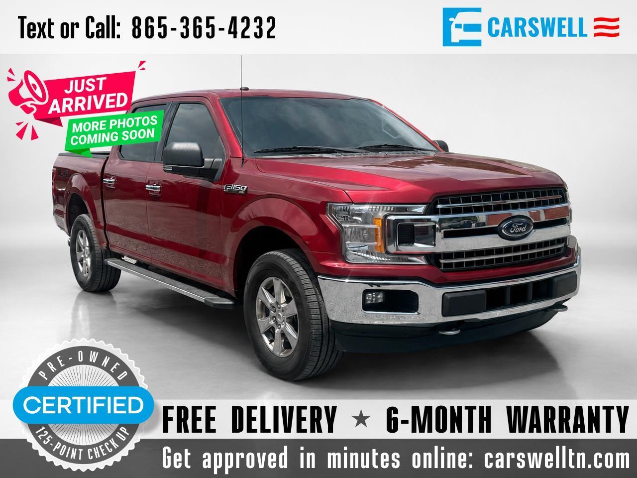 2018 Ford F-150 XLT 4WD SuperCrew 5.5' Box