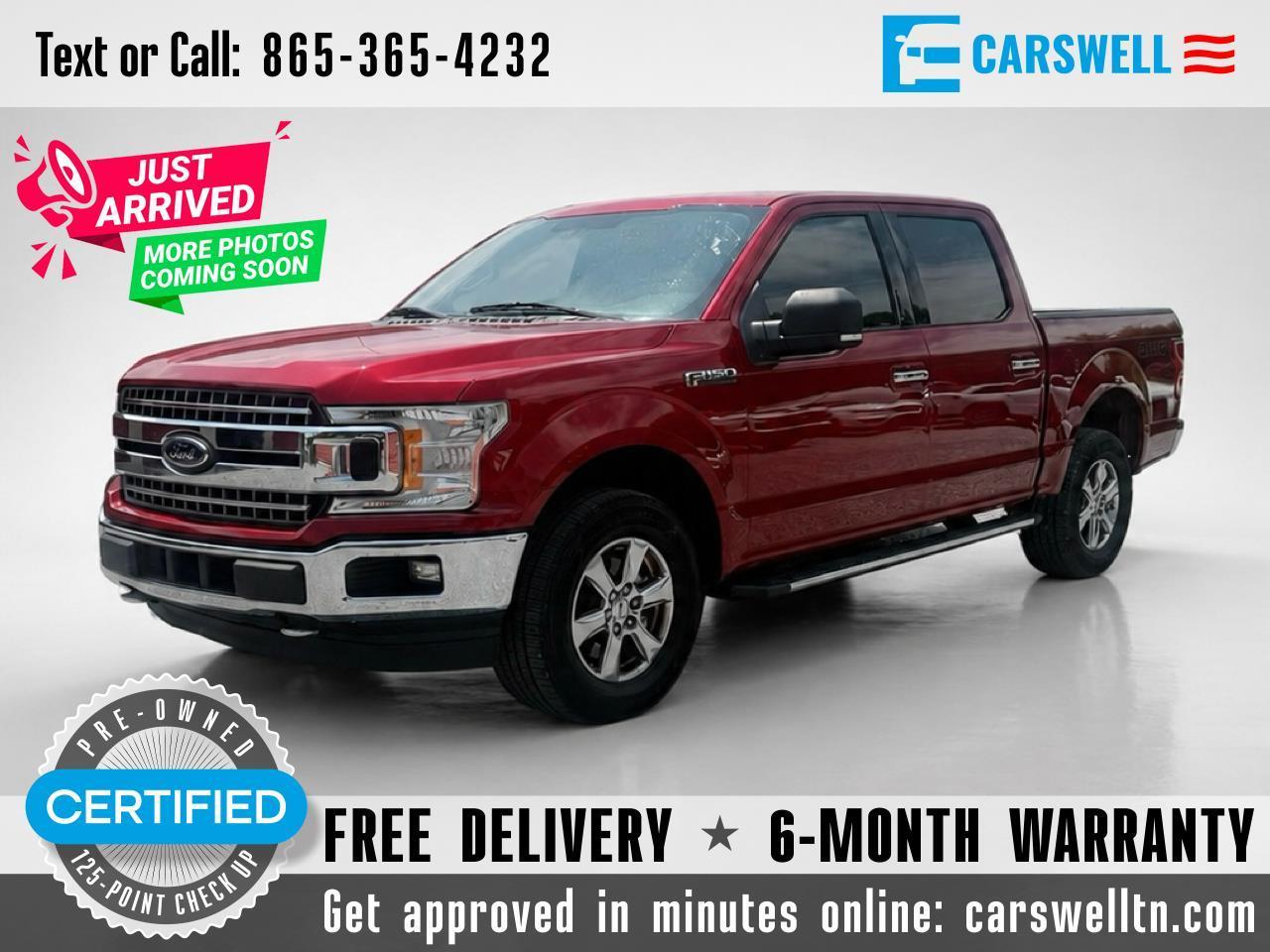 2018 Ford F-150 XLT 4WD SuperCrew 5.5' Box