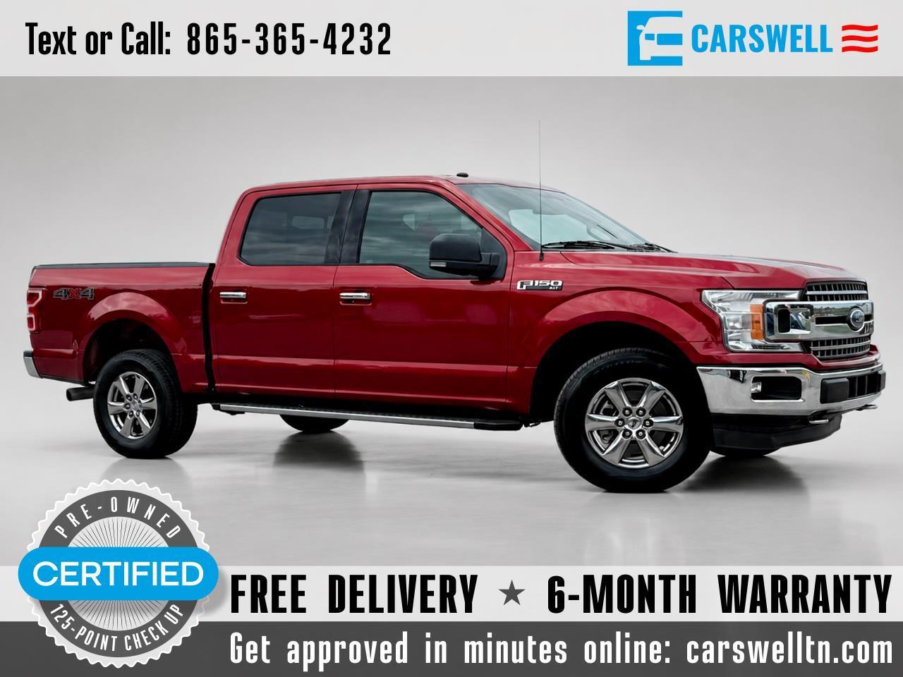 2018 Ford F-150 XLT 4WD SuperCrew 5.5' Box