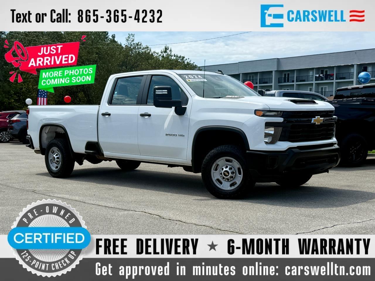 2024 Chevrolet Silverado 2500HD 2WD Crew Cab 172" Work Truck